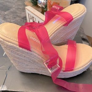 Ballerina Strapped Wedges